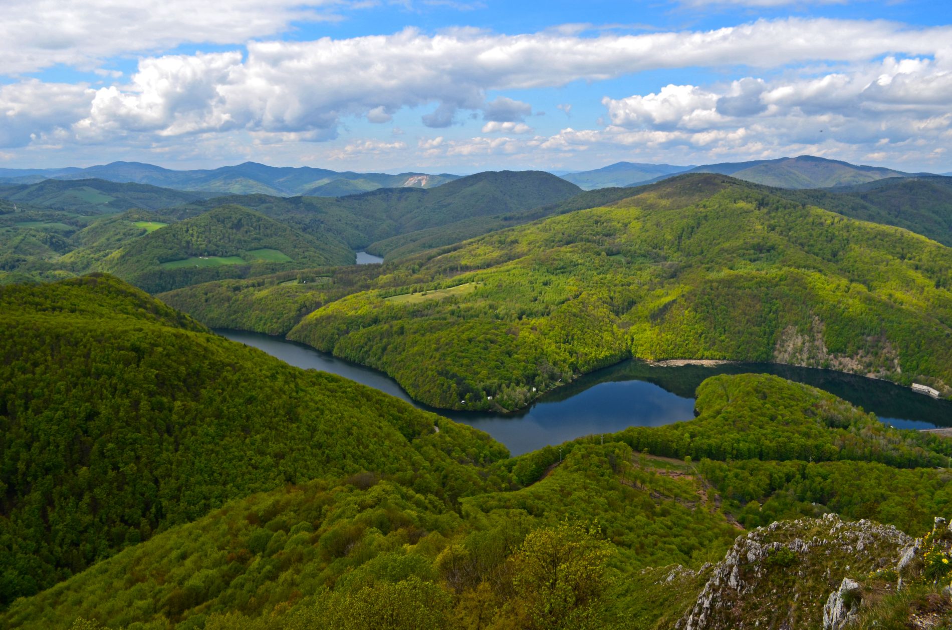 vodná nádrž ružín